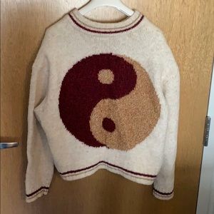Ying-and -yang Sweater